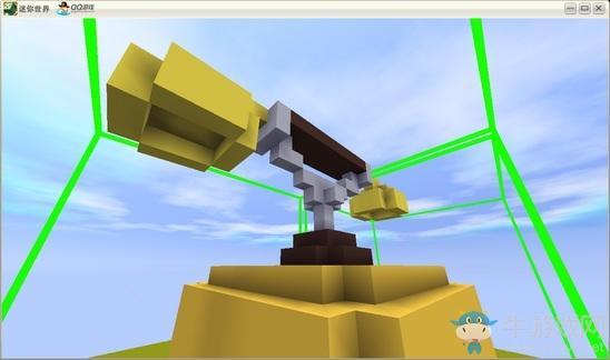 《迷你世界》电话机微缩模型制作教程