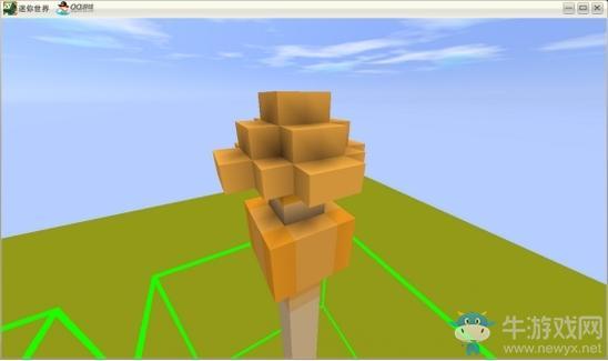 《迷你世界》路灯微缩模型搭建教程