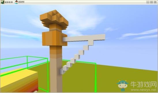 《迷你世界》路灯微缩模型搭建教程