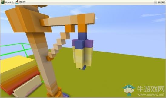 《迷你世界》路灯微缩模型搭建教程