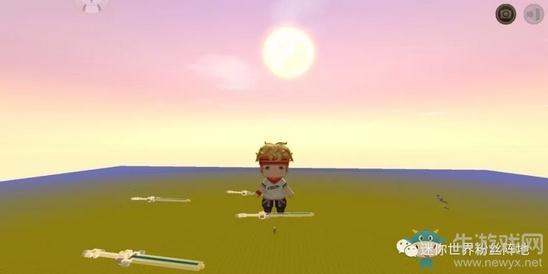 《迷你世界》飞剑制作教程