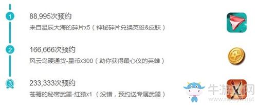 《风云岛行动》taptap安卓预约奖励一览