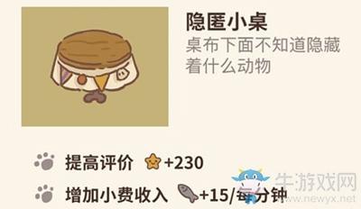 《动物餐厅》隐匿小桌解锁攻略