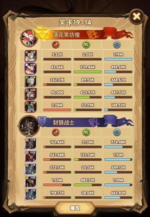 剑与远征19-14怎么过