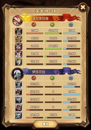 剑与远征19-28怎么过