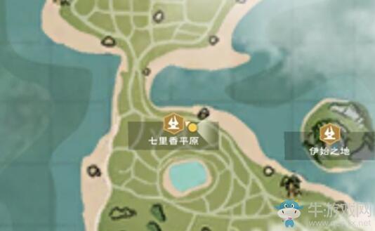 《创造与魔法》交易所坐标位置分布图