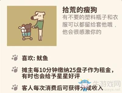 《动物餐厅》拾荒的瘦狗解锁攻略
