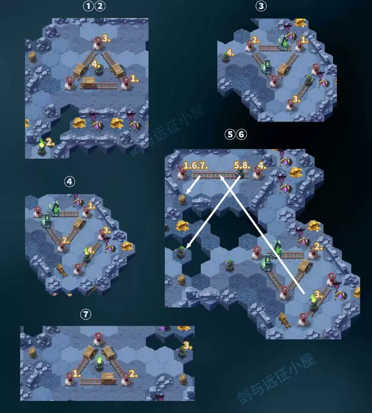 剑与远征荒鸦边界怎么走 拿全部奖励走法攻略