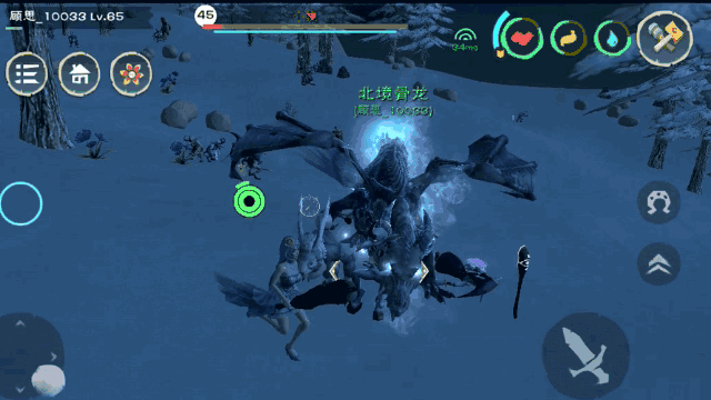 《创造与魔法》北境骨龙技能介绍