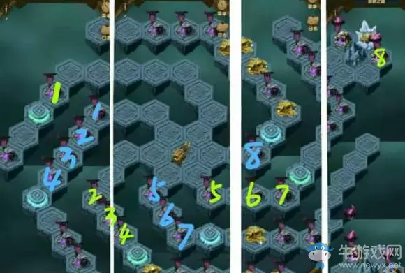 《剑与远征》破碎之墟路线攻略