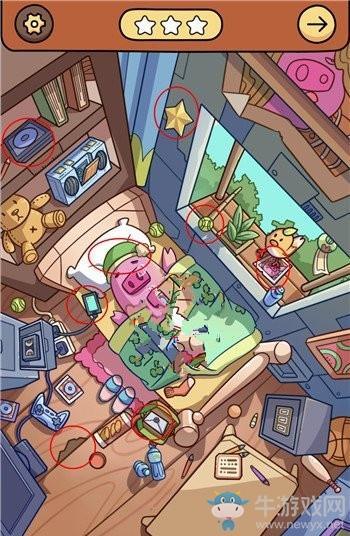 《脑洞大侦探》小猪的周末通关攻略