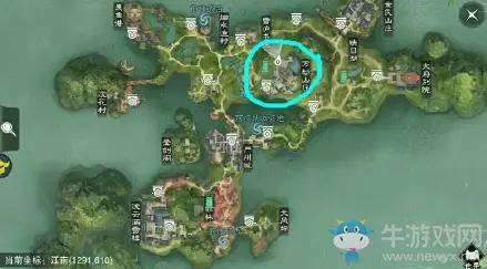 2020《一梦江湖》手游4月18日坐观万象打坐位置