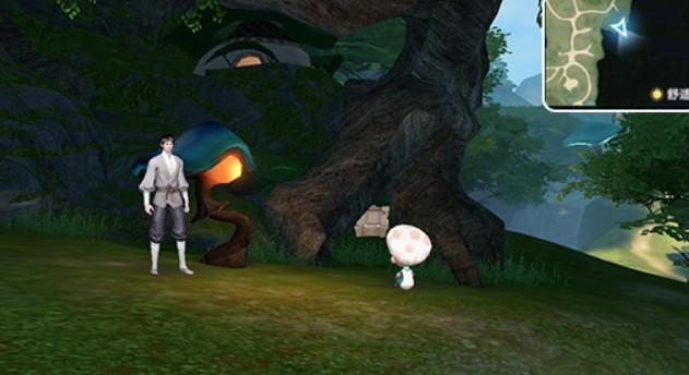 天谕手游伞村全部7个宝箱位置坐标收集攻略