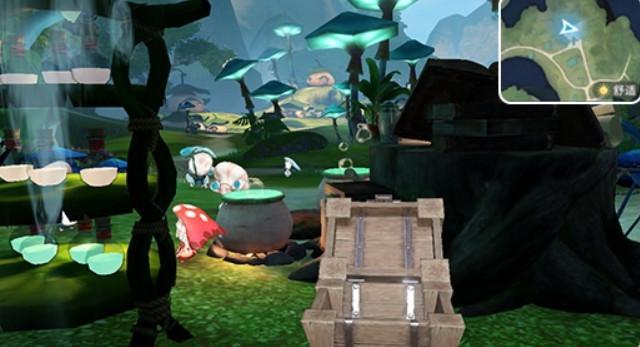 天谕手游伞村全部7个宝箱位置坐标收集攻略