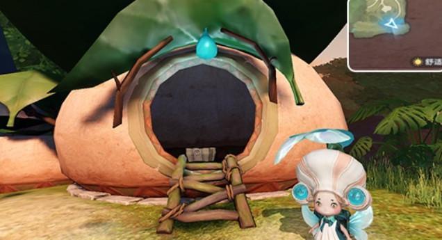 天谕手游伞村全部7个宝箱位置坐标收集攻略