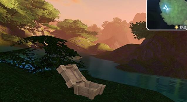 天谕手游伞村全部7个宝箱位置坐标收集攻略