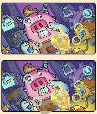 《脑洞大侦探》找茬关卡第8关三星通关攻略