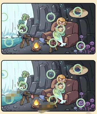 《脑洞大侦探》找茬关卡第7关三星通关攻略