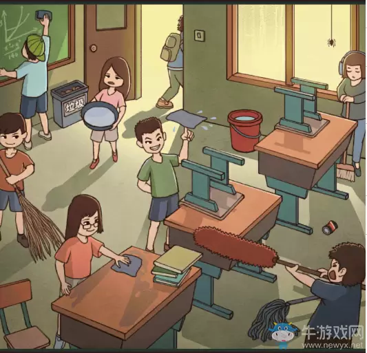 《班主任模拟器》第十七关大扫除攻略