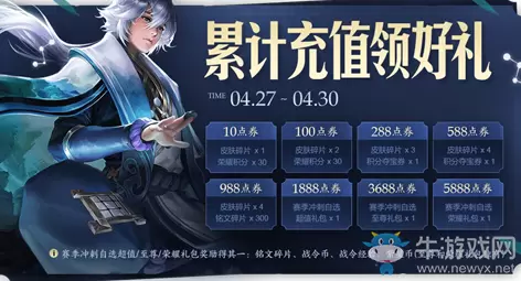 《王者荣耀》4月27日更新公告