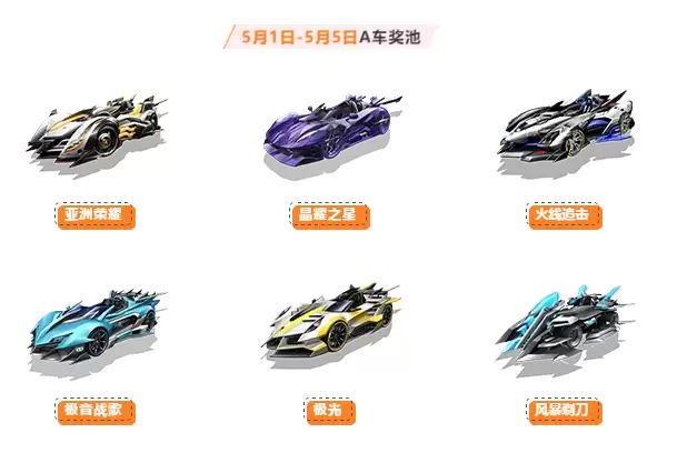 QQ飞车手游A车秘宝活动攻略 A车秘宝活动规则与奖池一览