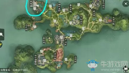 2020《一梦江湖》手游4月29日坐观万象打坐位置