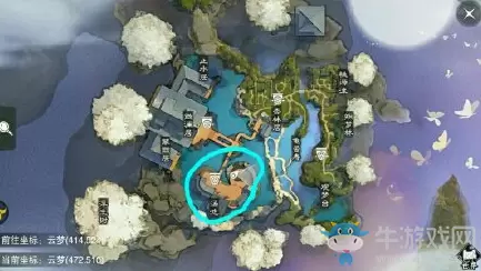 2020《一梦江湖》手游4月29日坐观万象打坐位置