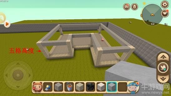 《迷你世界》复古豪华别墅教程