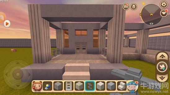 《迷你世界》复古豪华别墅教程