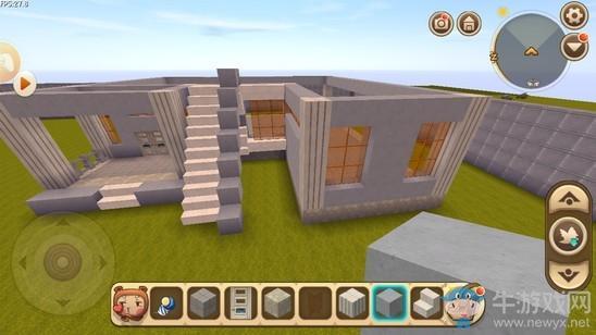 《迷你世界》复古豪华别墅教程