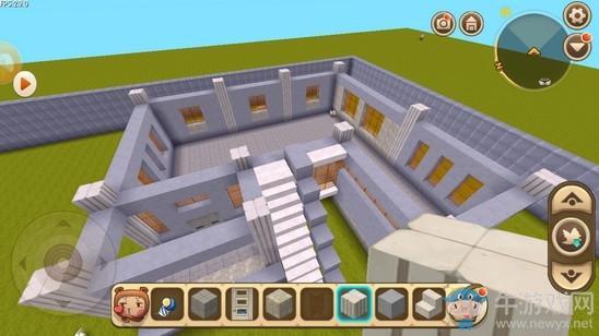 《迷你世界》复古豪华别墅教程