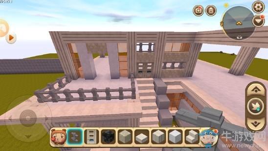 《迷你世界》复古豪华别墅教程