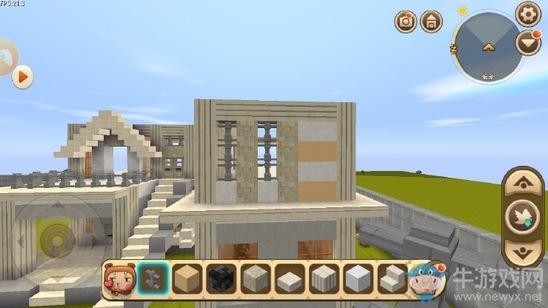 《迷你世界》复古豪华别墅教程