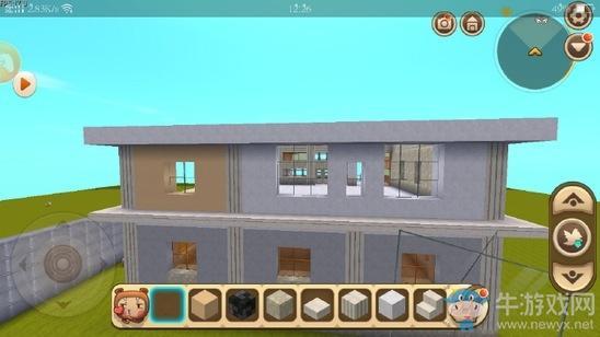 《迷你世界》复古豪华别墅教程