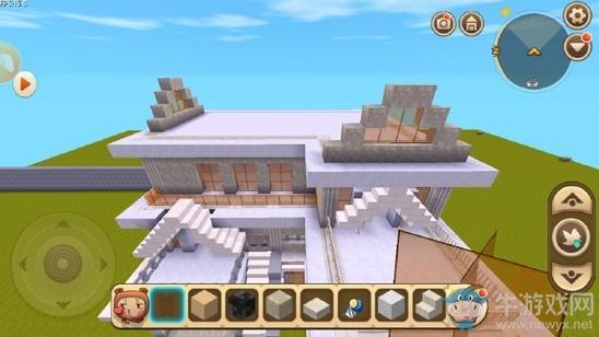 《迷你世界》复古豪华别墅教程