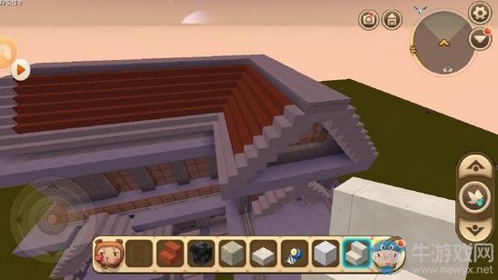 《迷你世界》复古豪华别墅教程