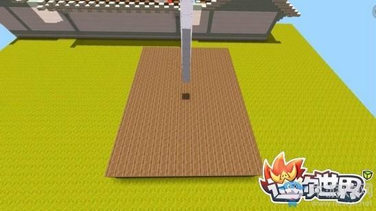 《迷你世界》海盗船搭建方法