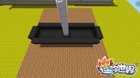 《迷你世界》海盗船搭建方法