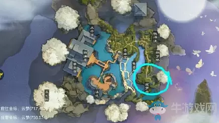 2020《一梦江湖》手游5月6日坐观万象打坐位置