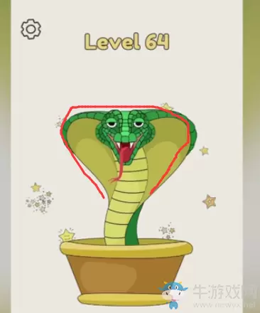 《绘制一个部分》第六十四关通关攻略