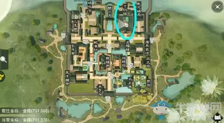 2020《一梦江湖》手游6月2日坐观万象打坐位置