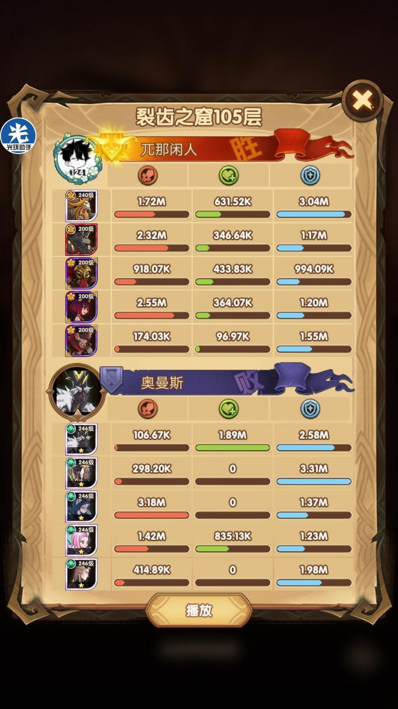 剑与远征蛮血塔105层怎么打 剑与远征蛮血塔105层怎么打