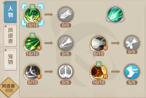 云上城之歌风语者技能加点攻略