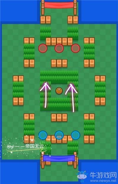 《荒野乱斗》足球模式精准射门地图攻略