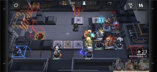 明日方舟黄铁行动59区废墟13级中练度队伍通关作业