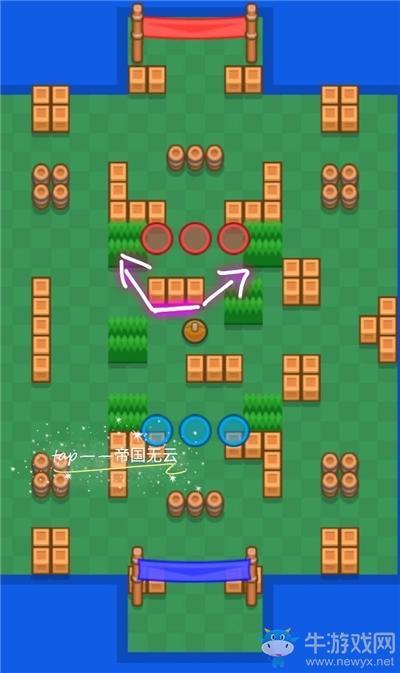 《荒野乱斗》足球模式多重威胁地图攻略