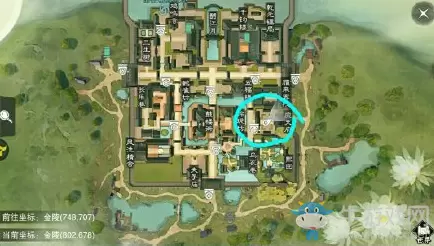 2020《一梦江湖》手游6月9日坐观万象打坐位置