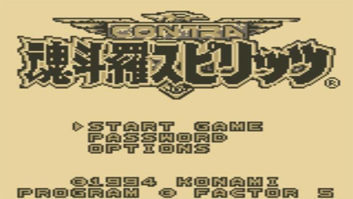 魂斗罗3 精神 GB版图2
