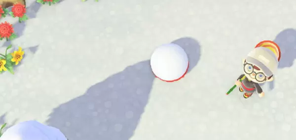 动物森友会怎么堆雪人