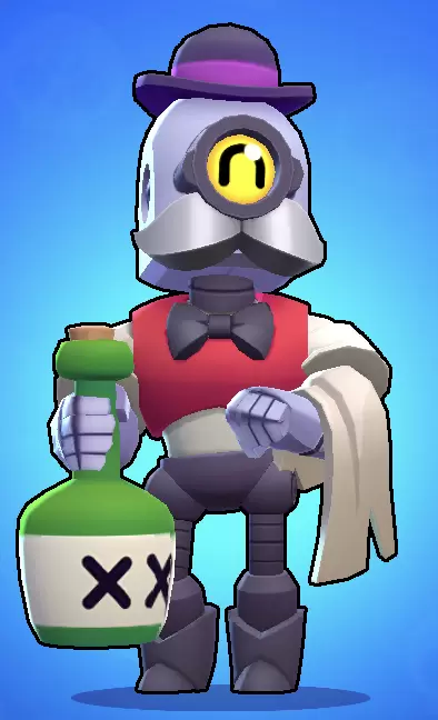 荒野乱斗酒保机器人攻略 角色强度及玩法技巧分享